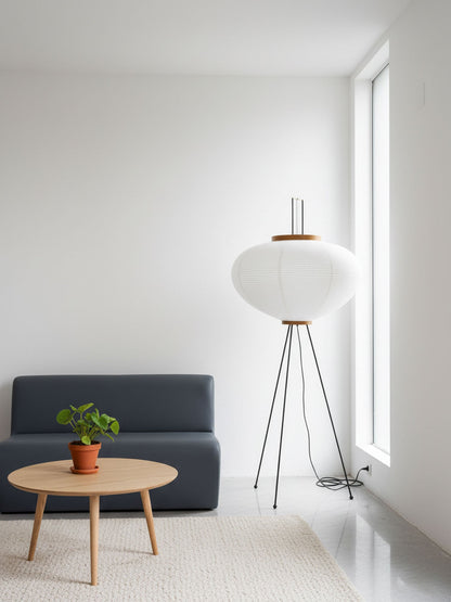 Elena Rice Paper Floor Lamp