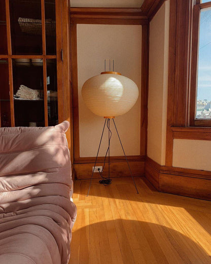 Elena Rice Paper Floor Lamp