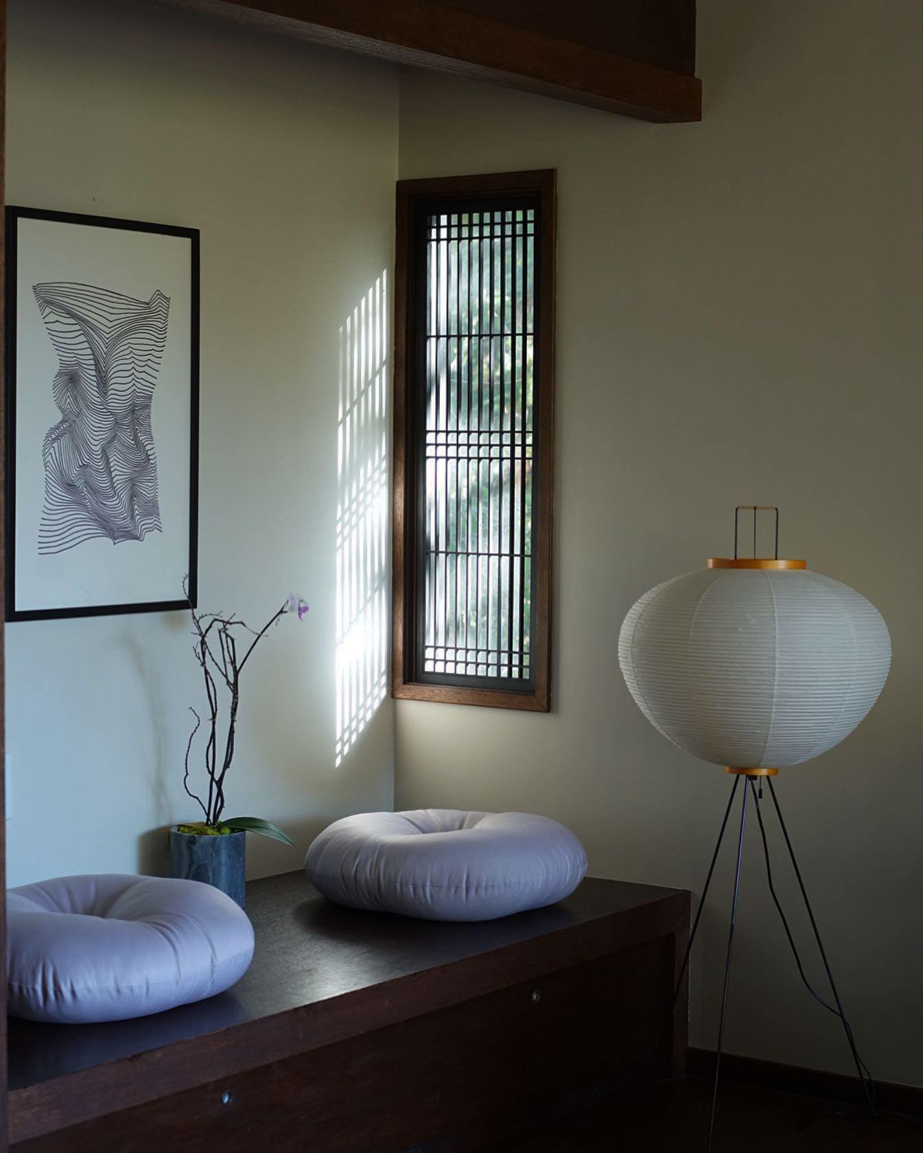 Elena Rice Paper Floor Lamp