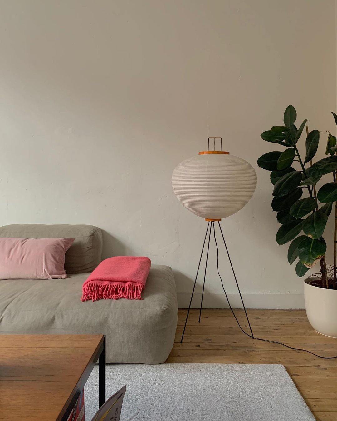 Elena Rice Paper Floor Lamp