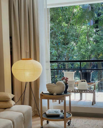 Elena Rice Paper Floor Lamp