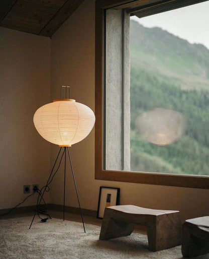 Elena Rice Paper Floor Lamp