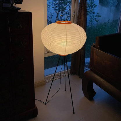Elena Rice Paper Floor Lamp