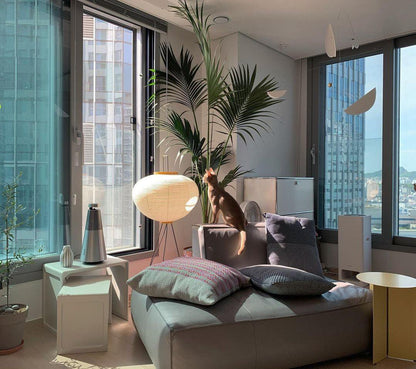 Elena Rice Paper Floor Lamp