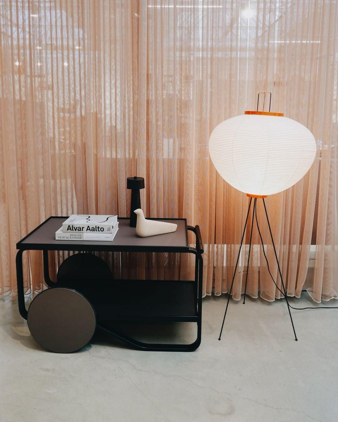 Elena Rice Paper Floor Lamp