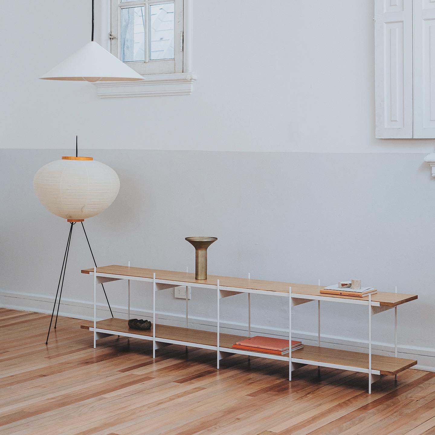 Elena Rice Paper Floor Lamp