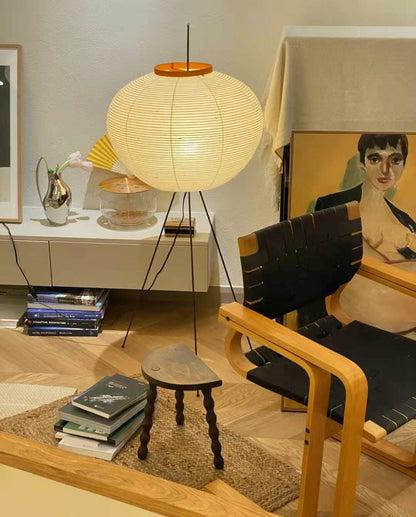 Elena Rice Paper Floor Lamp