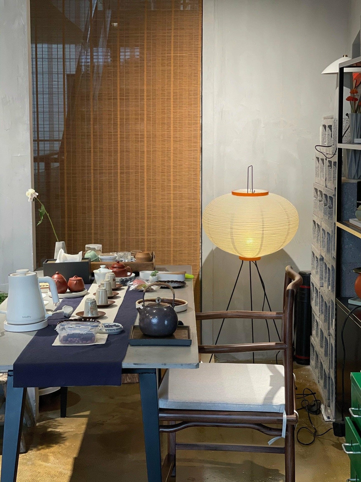 Elena Rice Paper Floor Lamp