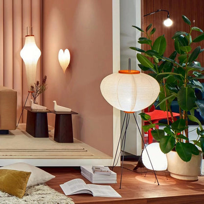 Elena Rice Paper Floor Lamp