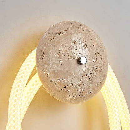 Rigel Travertine Wall Lamp