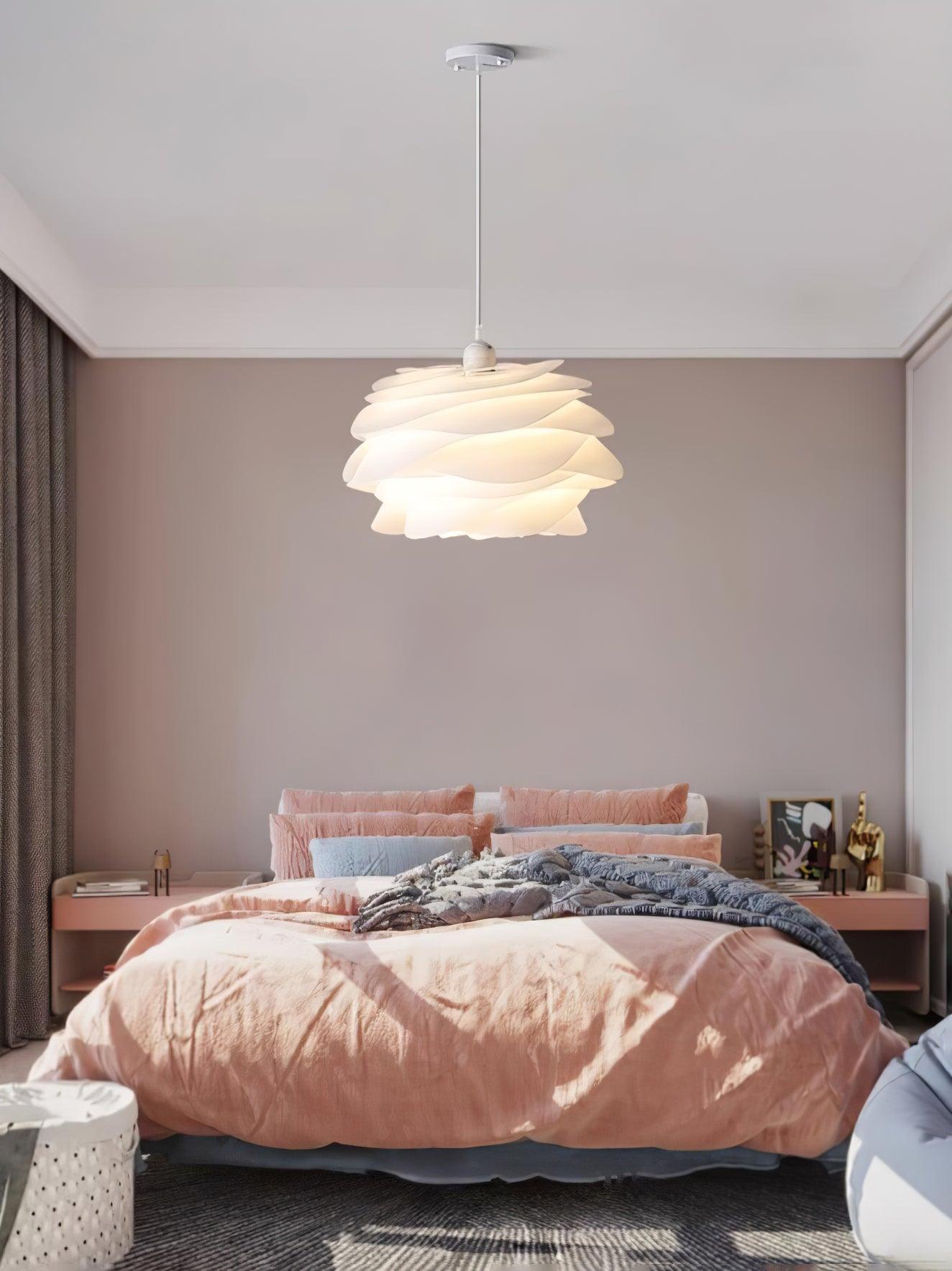 Rose Floral Pendant Light