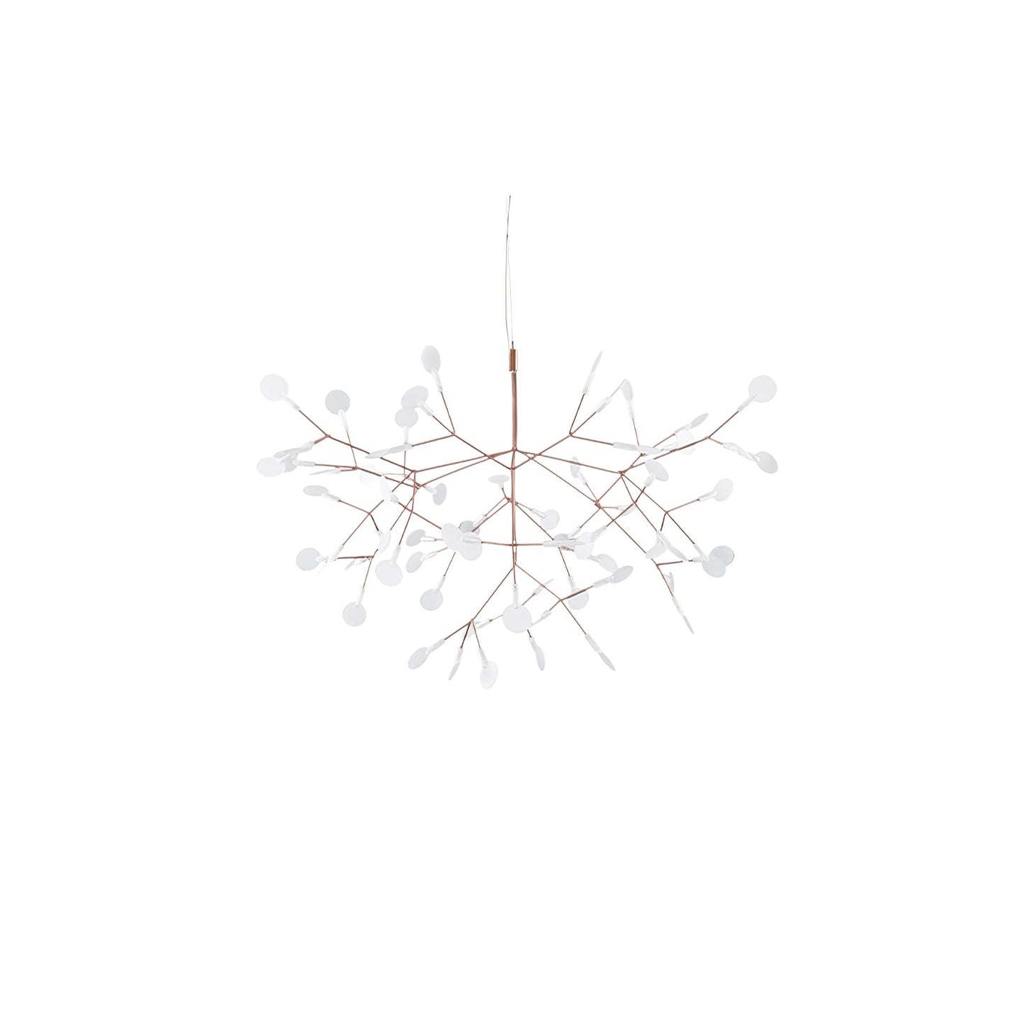 Rose Gold Firefly LED Chandelier