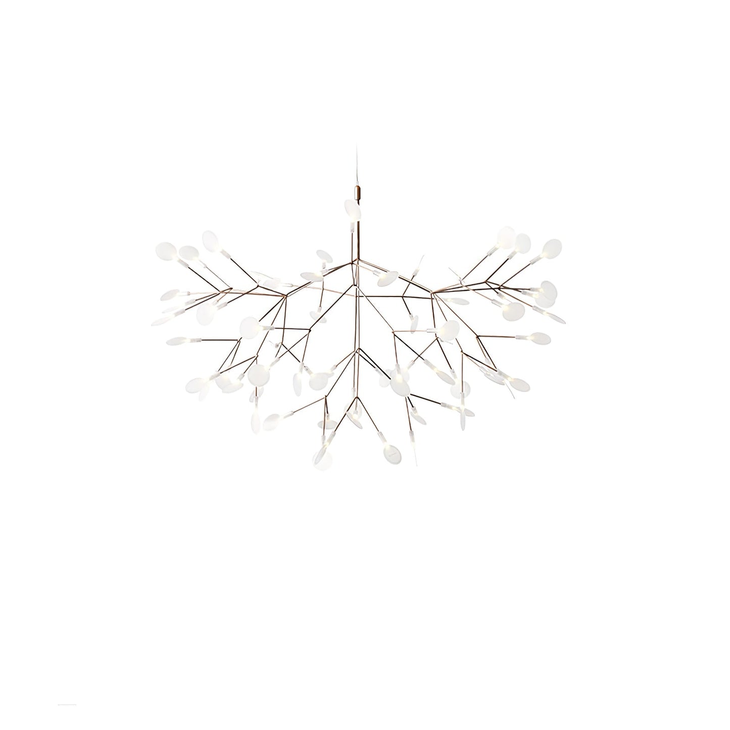 Rose Gold Firefly LED Chandelier