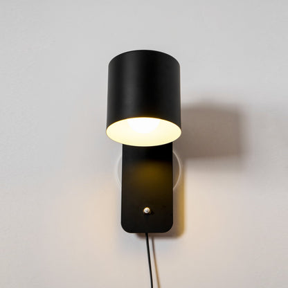 Clémence Rotatable Cylinder Plug-in Wall Lamp