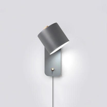 Clémence Rotatable Cylinder Plug-in Wall Lamp