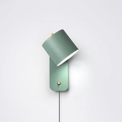 Clémence Rotatable Cylinder Plug-in Wall Lamp