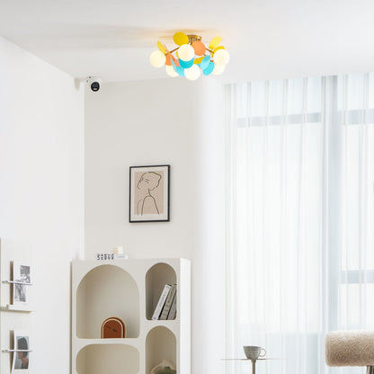 Round Macaron Ceiling Lamp