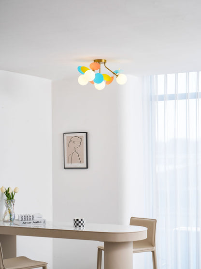Round Macaron Ceiling Lamp