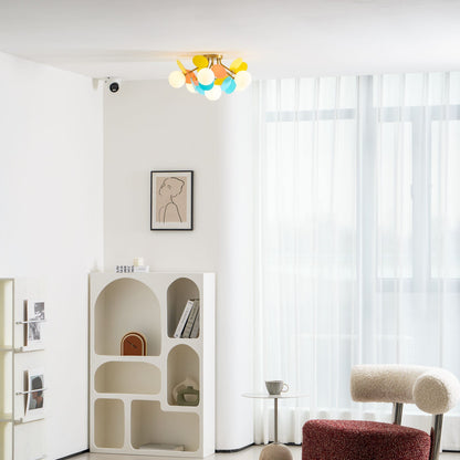 Round Macaron Ceiling Lamp