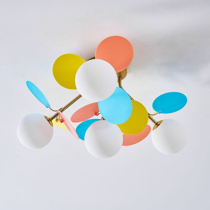 Round Macaron Ceiling Lamp