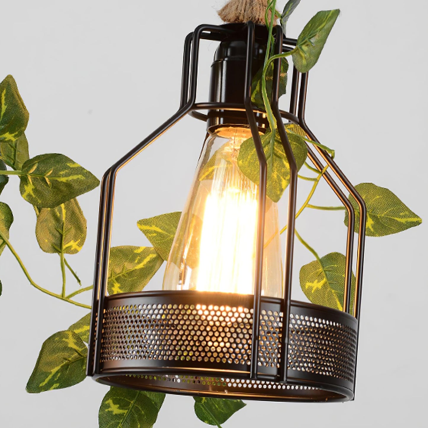 Rustic Wooden Chandelier