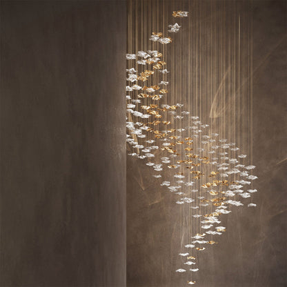 Tidal Art Glass Chandelier