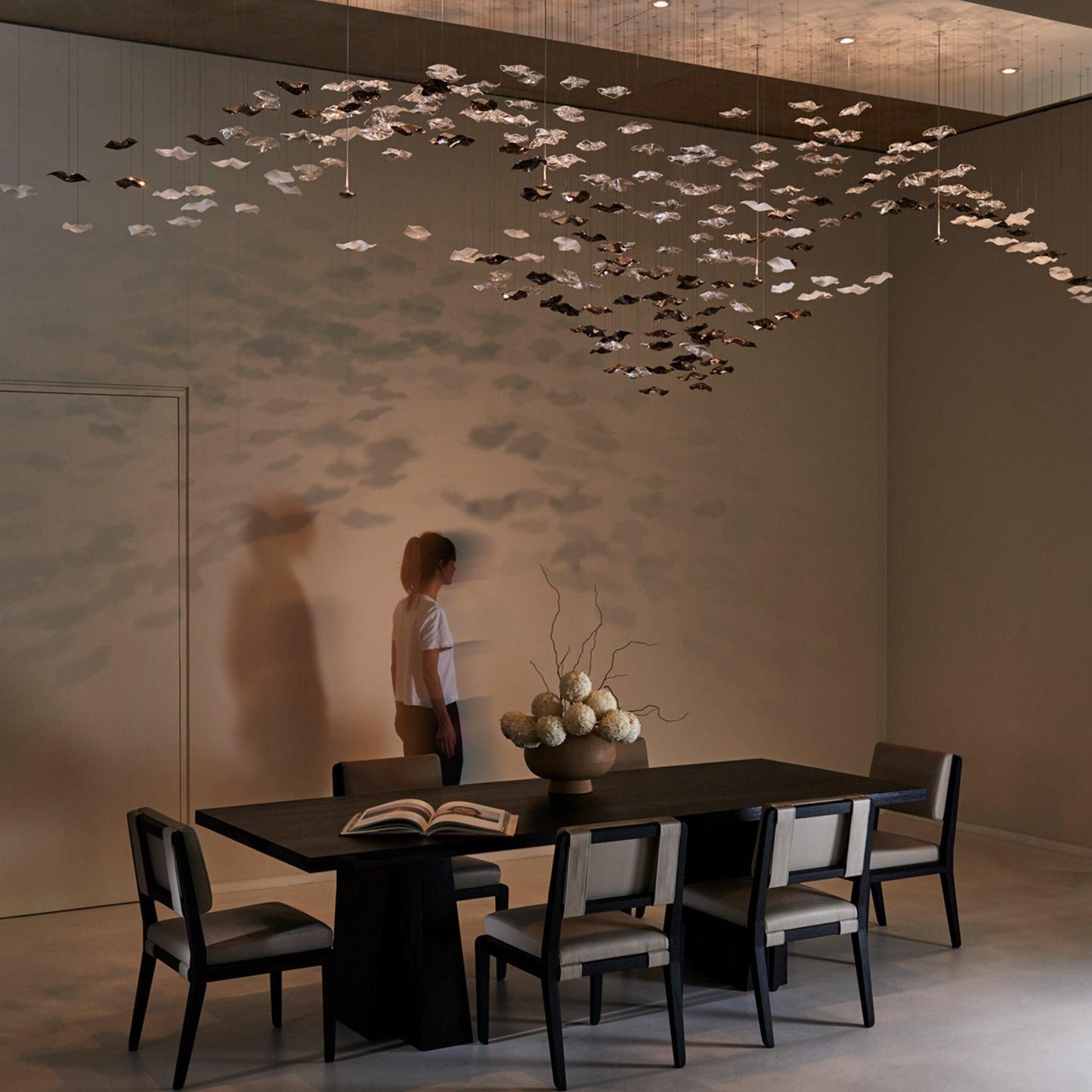 Tidal Art Glass Pendants Lamp