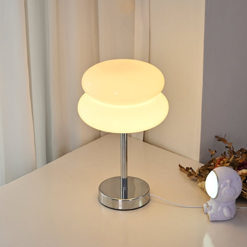 Saturn Glide Glass Table Lamp