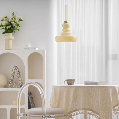 Schoolhouse Glass Pendant Light