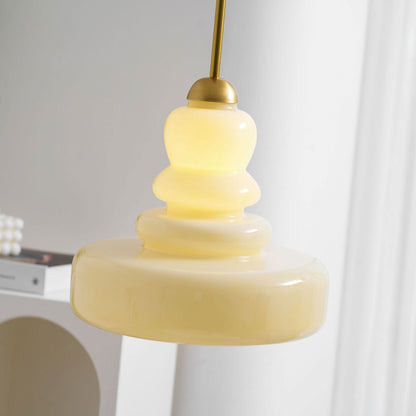 Schoolhouse Glass Pendant Light