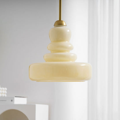 Schoolhouse Glass Pendant Light