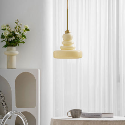 Schoolhouse Glass Pendant Light