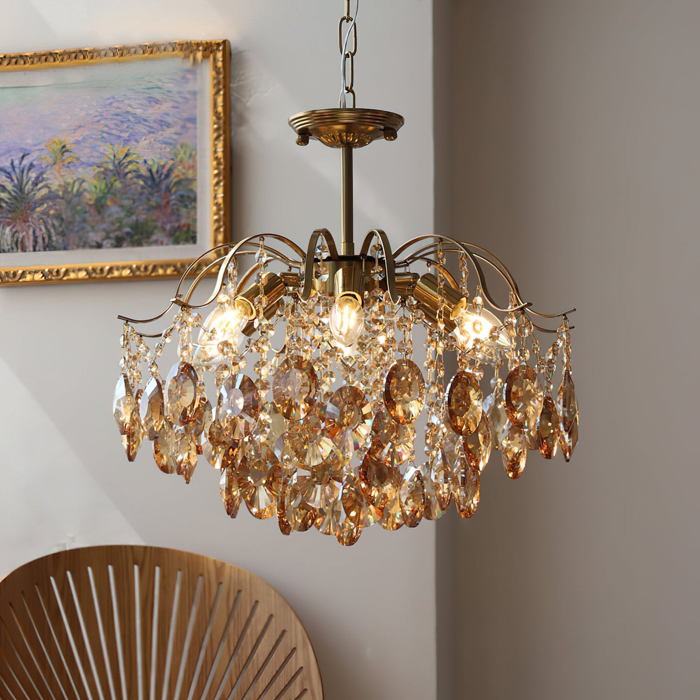 Sciolari Crystal Chandelier