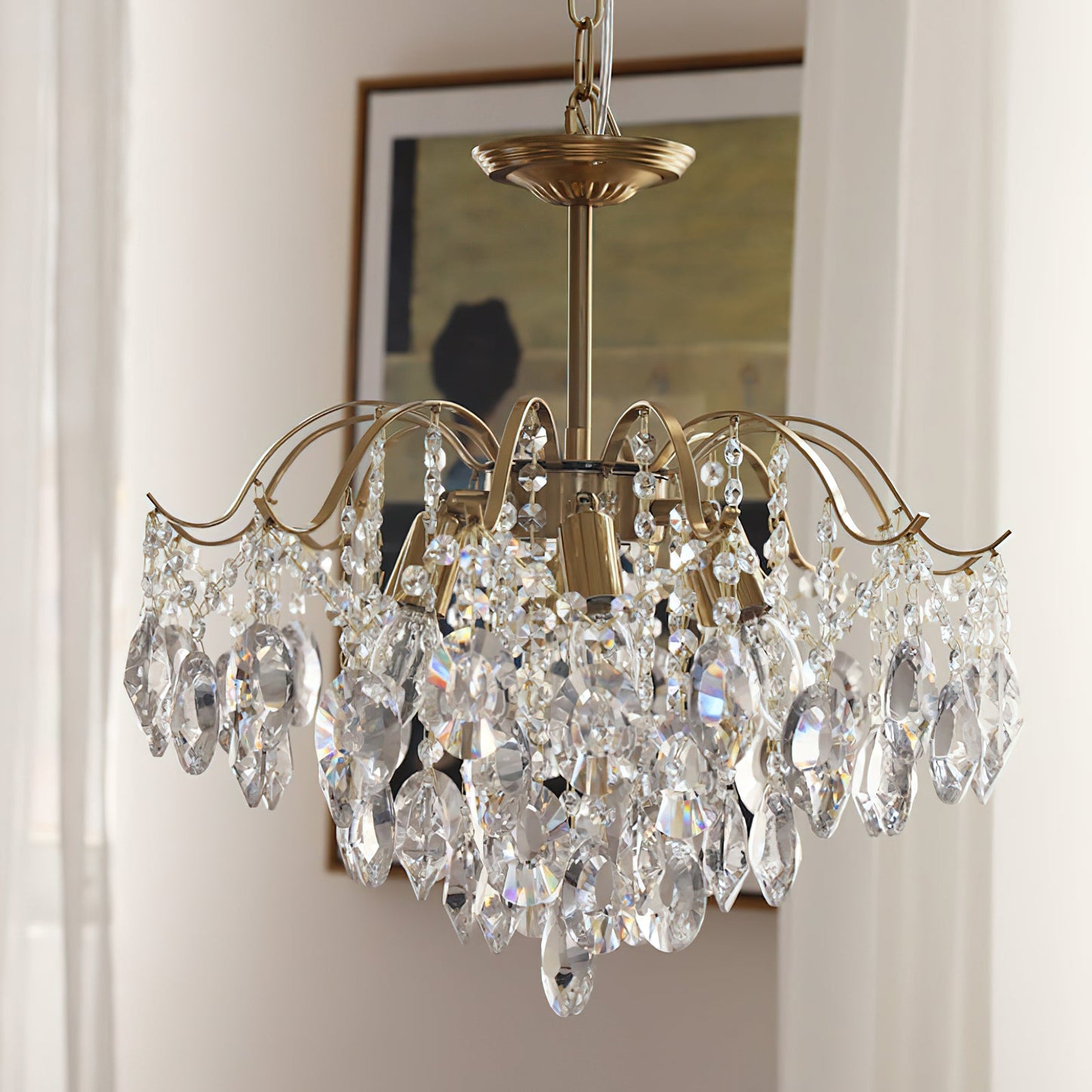 Sciolari Crystal Chandelier
