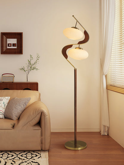 Serenita Double Shade Floor Lamp