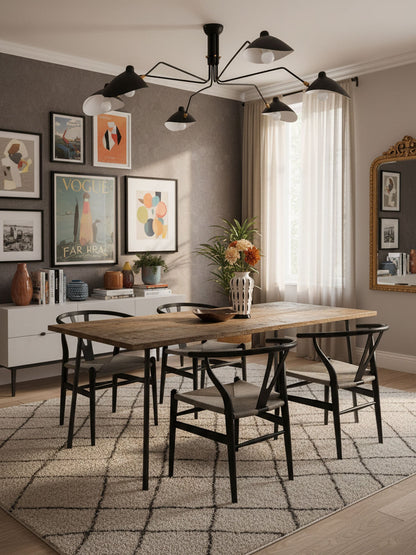 Serena Three Arm Ceiling Light