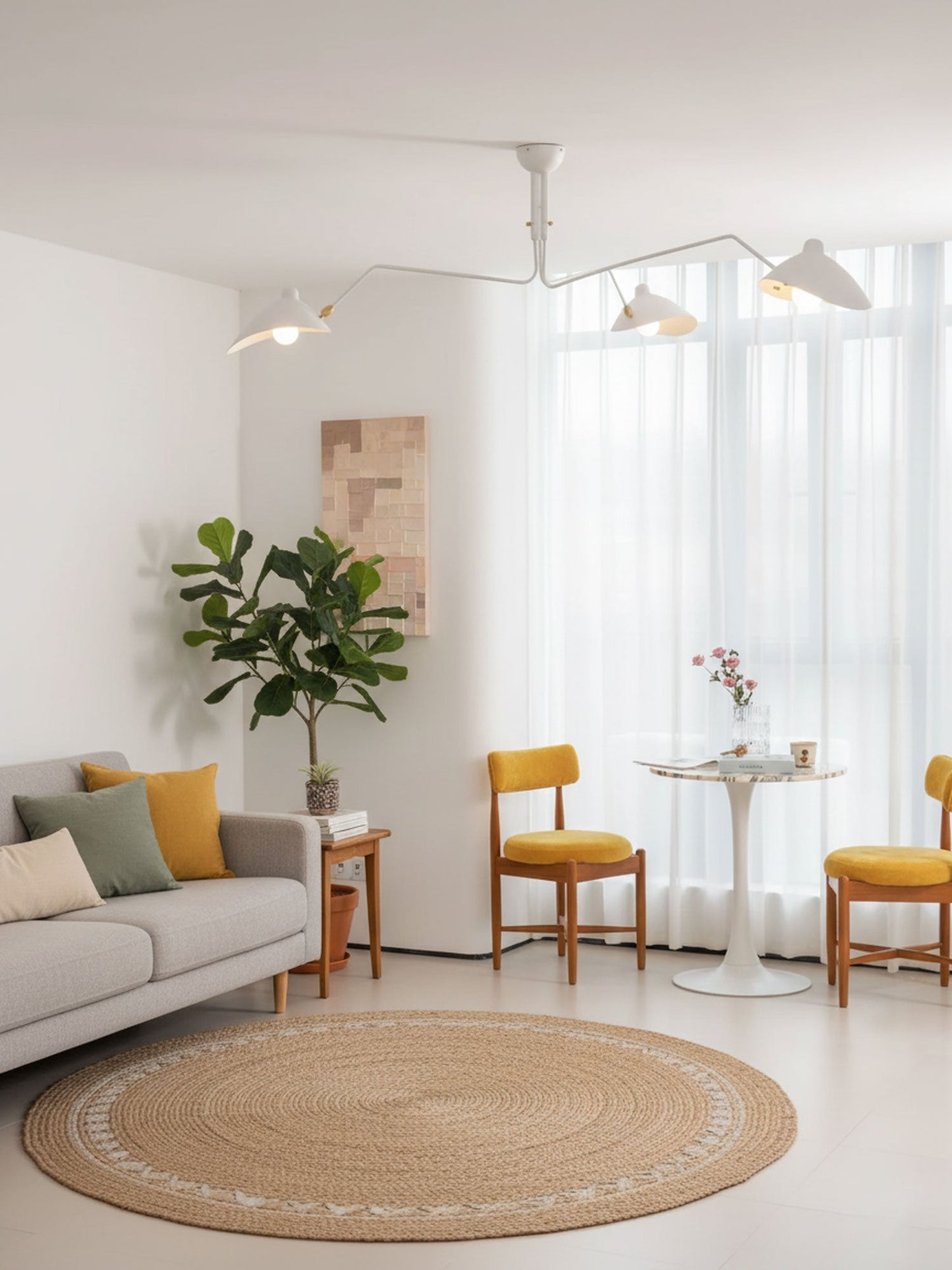 Serena Three Arm Ceiling Light