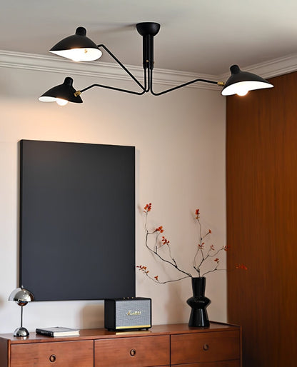 Serena Three Arm Ceiling Light