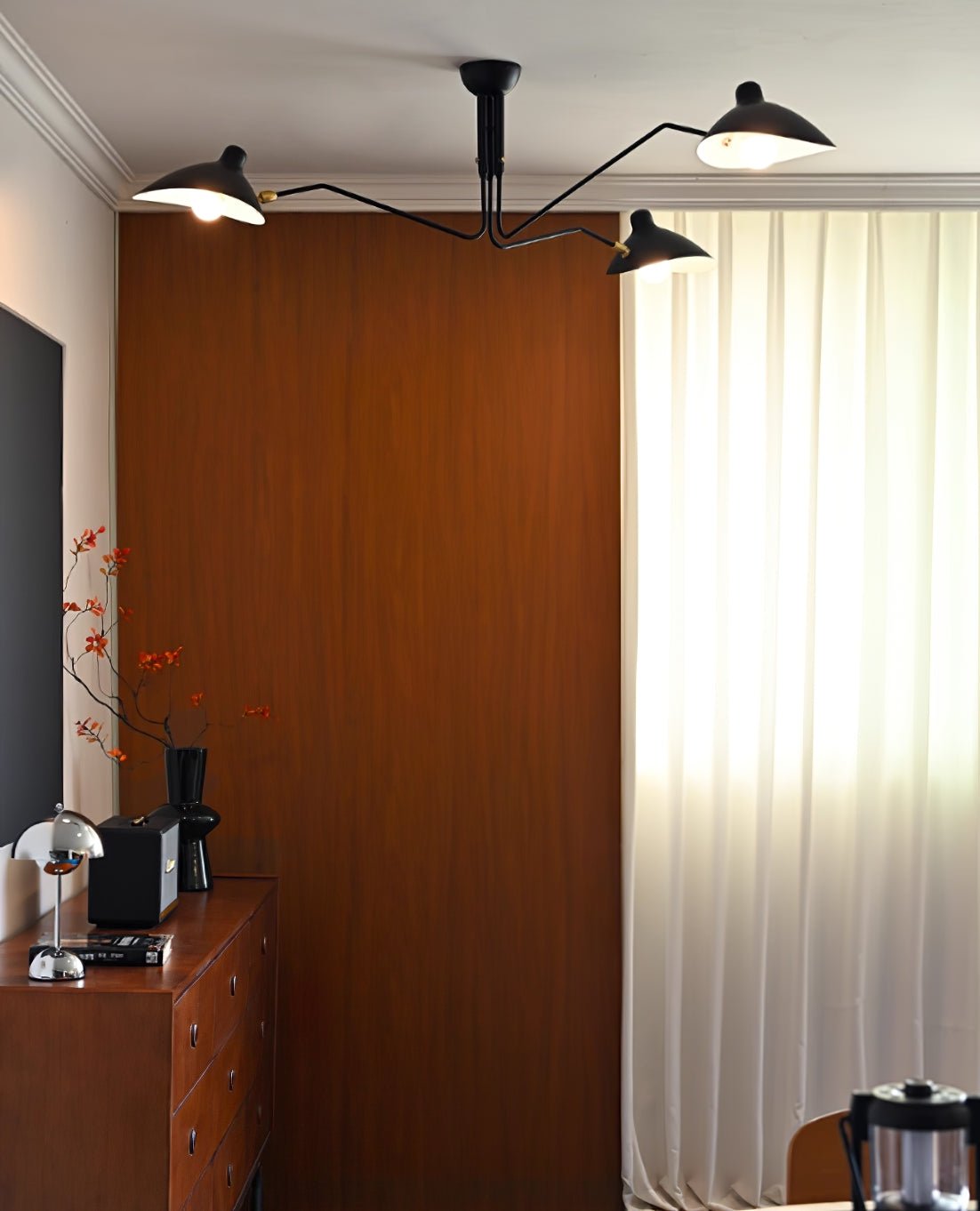 Serena Three Arm Ceiling Light