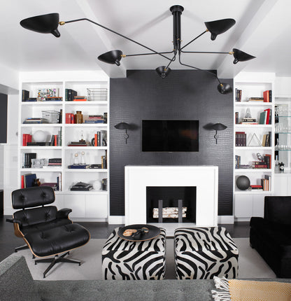 Serena Three Arm Ceiling Light