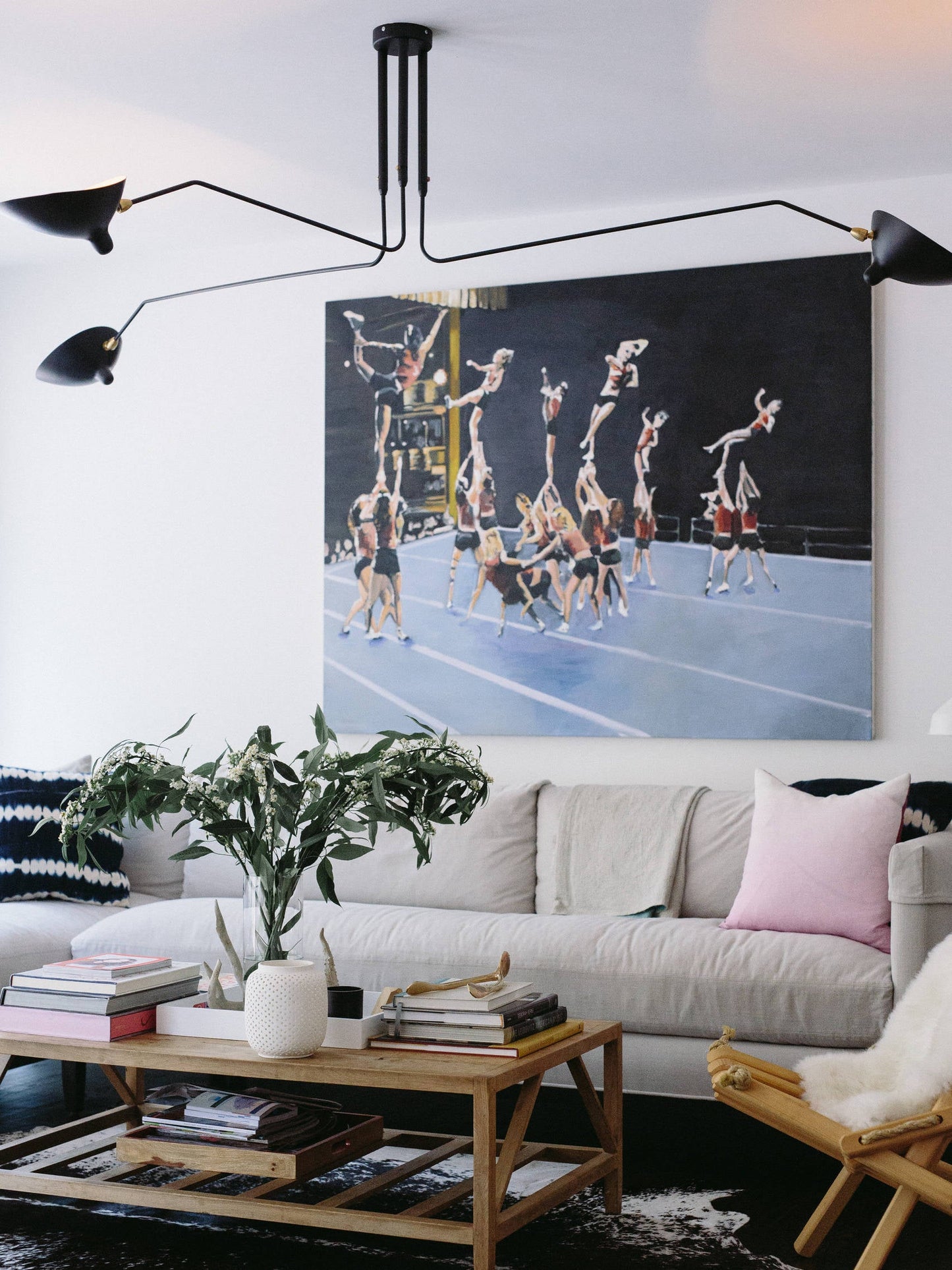 Serena Three Arm Ceiling Light