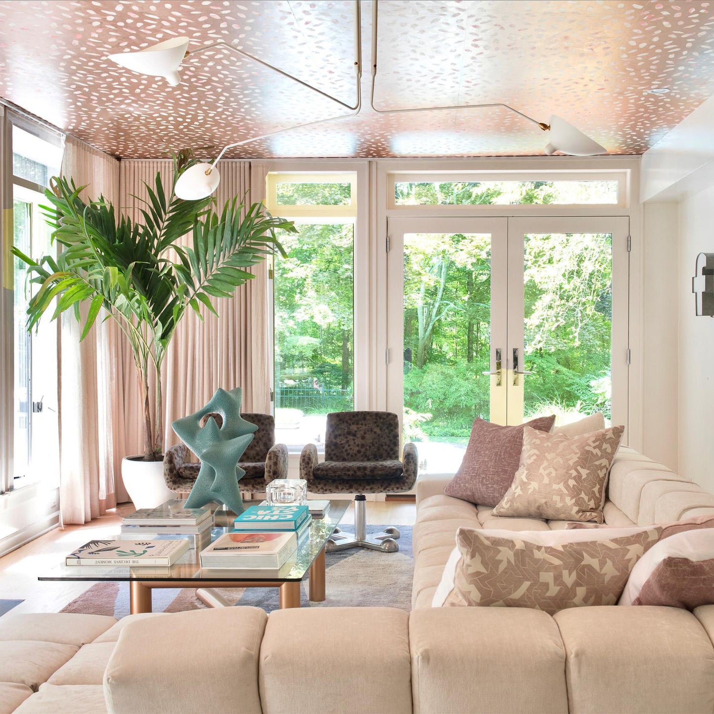 Serena Three Arm Ceiling Light
