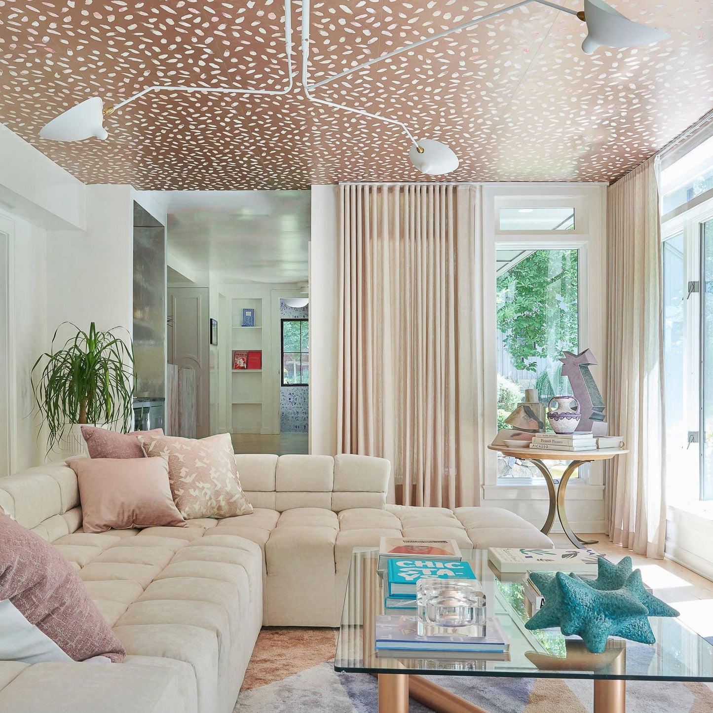 Serena Three Arm Ceiling Light