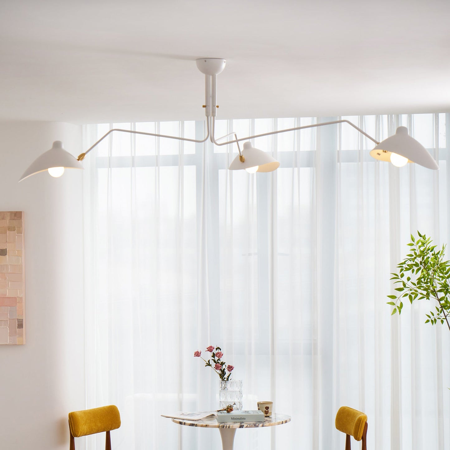 Serena Three Arm Ceiling Light