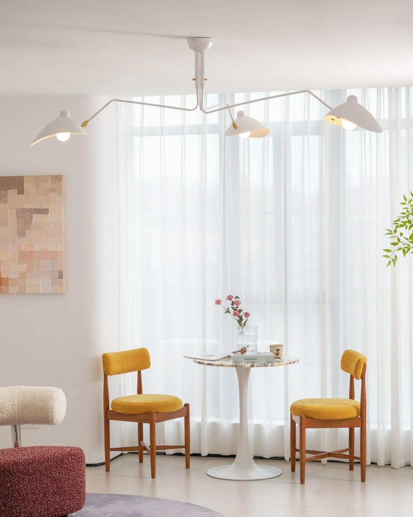 Serena Three Arm Ceiling Light