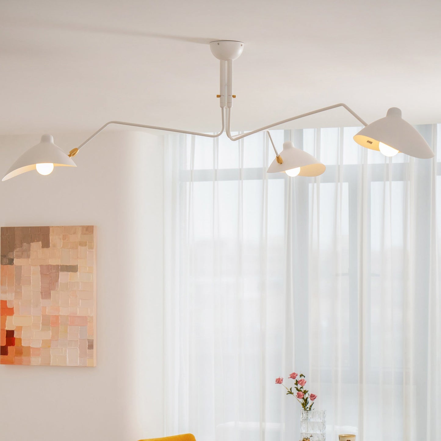 Serena Three Arm Ceiling Light