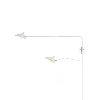 Serge Mouille Plug In Wall Lamp