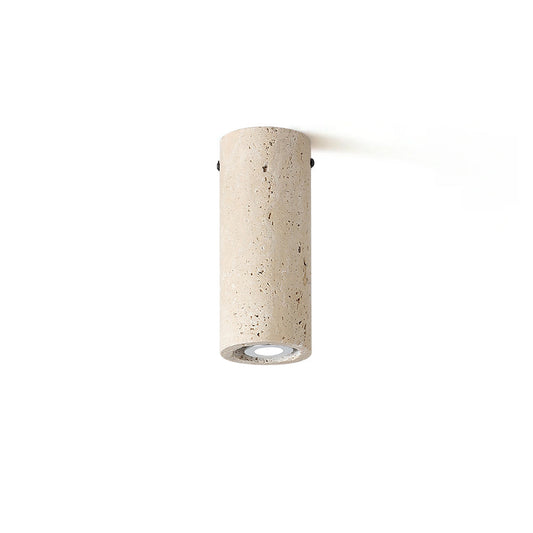 Shura Travertine Ceiling Lamp