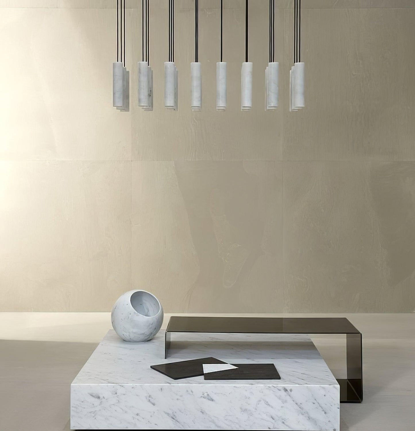 Silo Alabaster Pendant Light