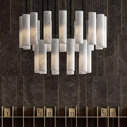 Silo Alabaster Pendant Light